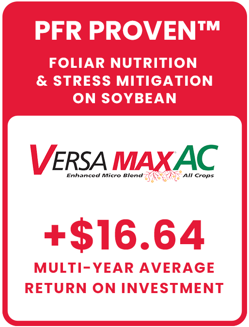 Versa Max AC Foliar Nutrition & Stress Mitigation Soybean