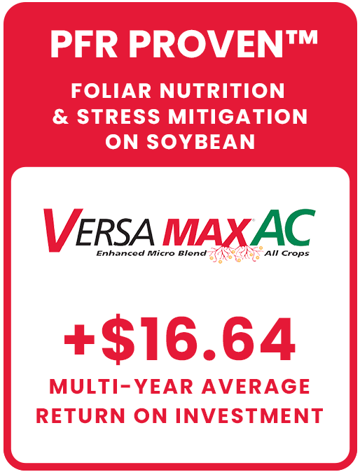 Versa Max AC Foliar Nutrition & Stress Mitigation Soybean